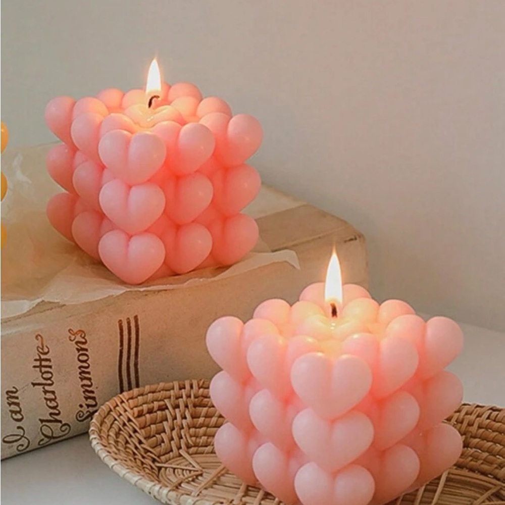 Three Layer Heart Aromatherapy Candle 🕯️